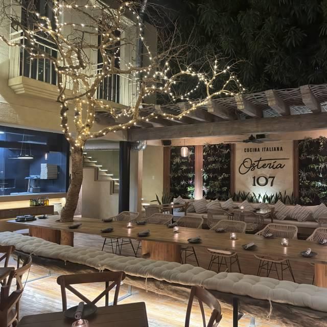 Osteria 107 - Italian restaurant in San Jose del Cabo, Los Cabos