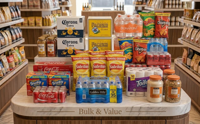 Bulk and value size groceries
