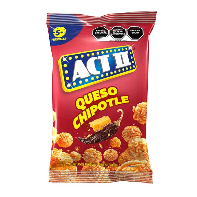 Act II Chipotle Cheese Popcorn 160 g