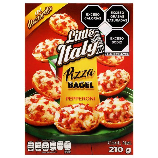 Alamesa Frozen Pepperoni Bagel Pizza 210 g