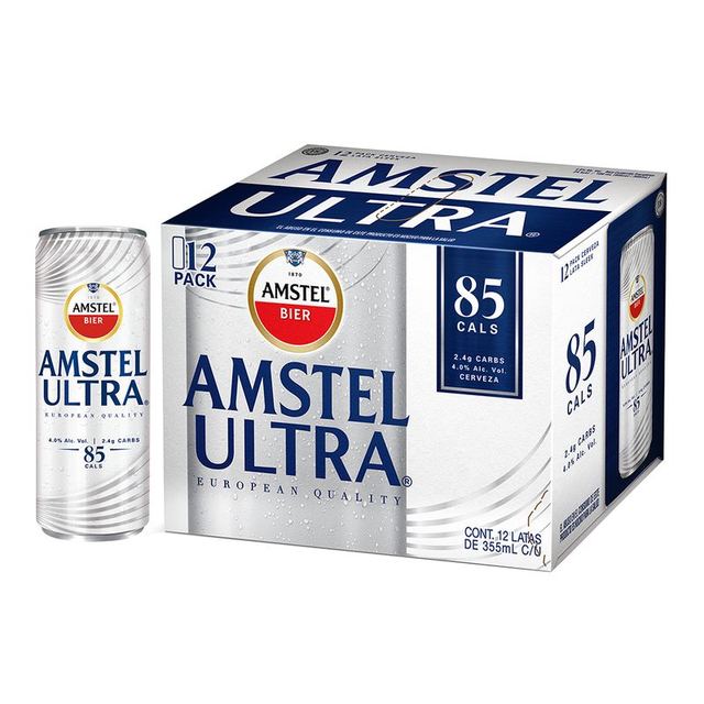 Amstel Ultra 12 Cans Pack 355 ml