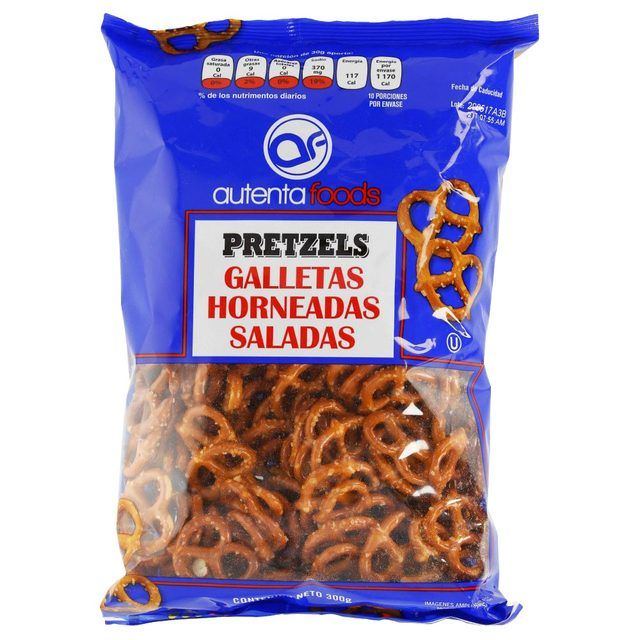 Autenta Foods Baked Pretzels 300 g