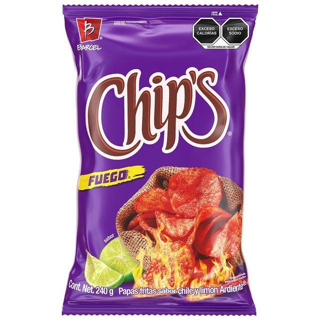 Barcel Chips Fuego Potato Chips 240 g
