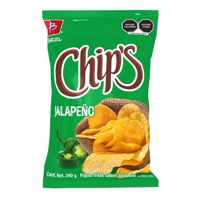 Barcel Chips Jalapeño Potato Chips 240 g