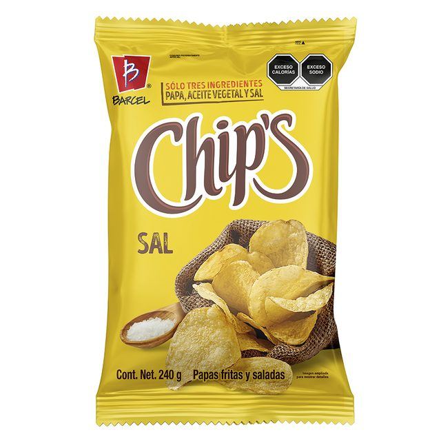 Barcel Chips Sea Salt Potato Chips 240 g