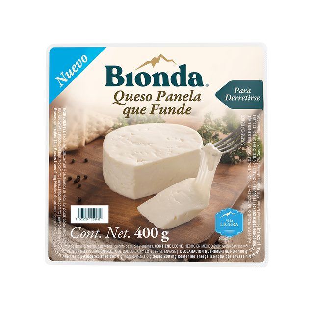 Bionda Melting Panela Cheese 400 g