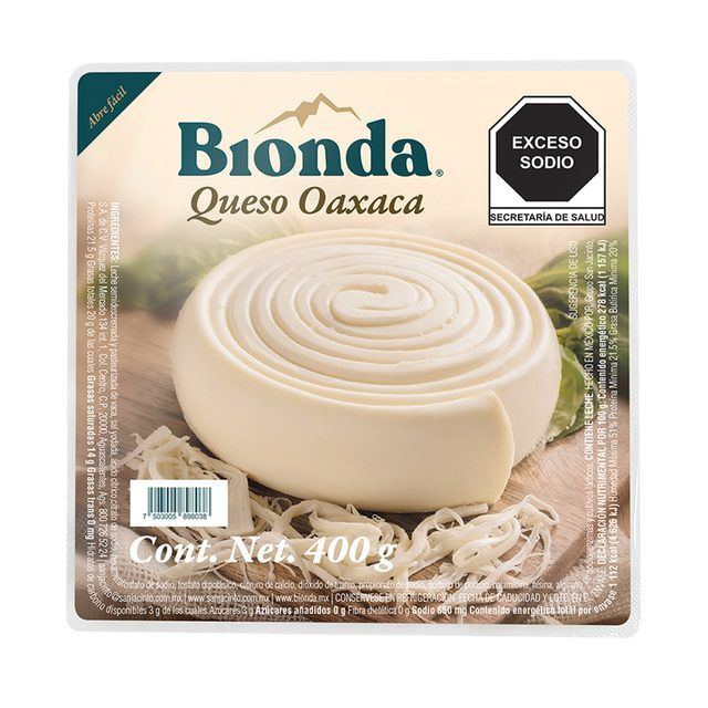 Bionda Oaxaca Cheese 400 g