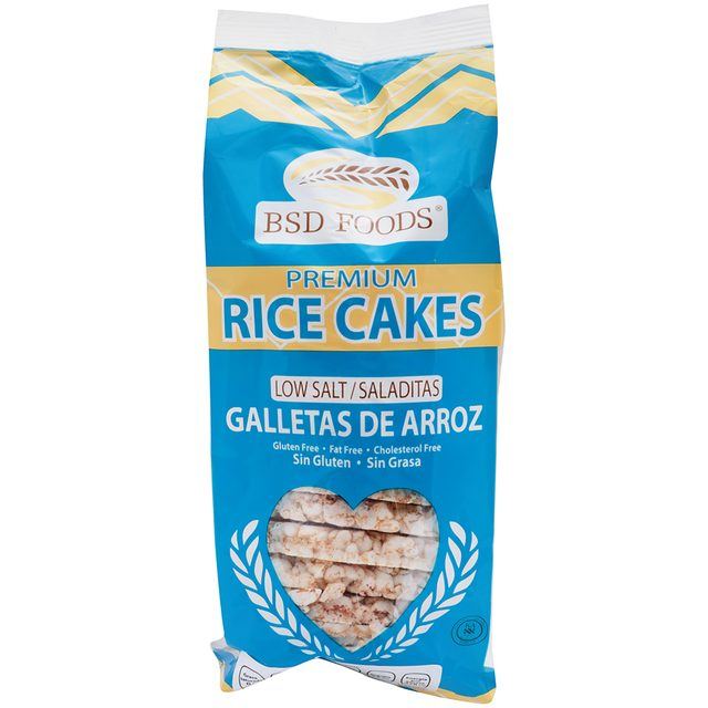 BSD Foods Gluten-Free Salted Rice Crackers 72 g