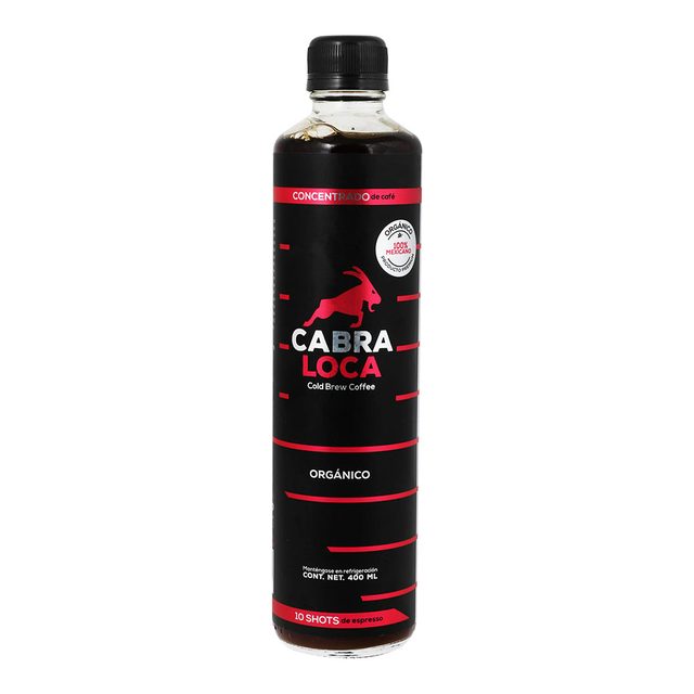 Cabra Loca Organic Cold Brew Coffee Concentrate, Cardamom 400 ml