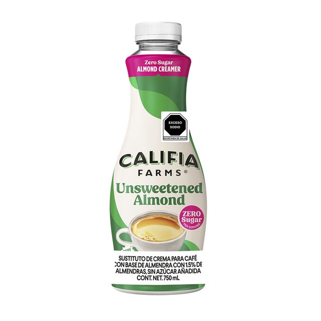 Califia Farms Better Half Almond Coffee Creamer, Original 750 ml