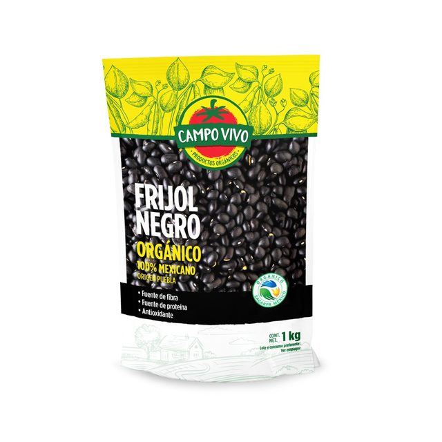 Campo Vivo Organic Black Beans 1 kg