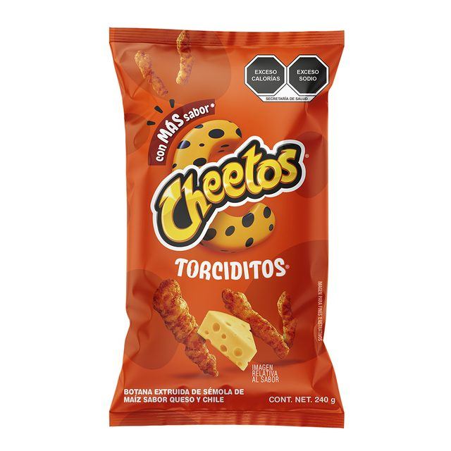 Cheetos Torciditos Cheese & Chile 240 g
