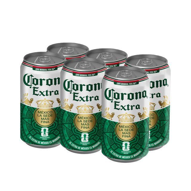 Corona Extra 6-Pack Cans 355 ml