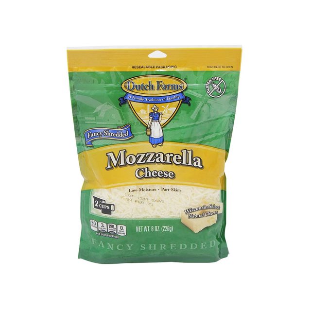Dutch Farms Shredded Mozzarella 227 g