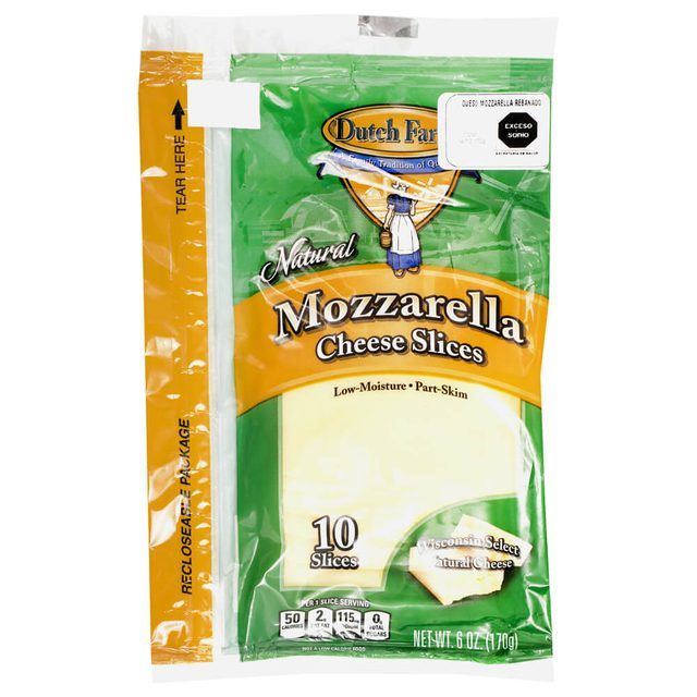 Dutch Farms Sliced Mozzarella 170 g