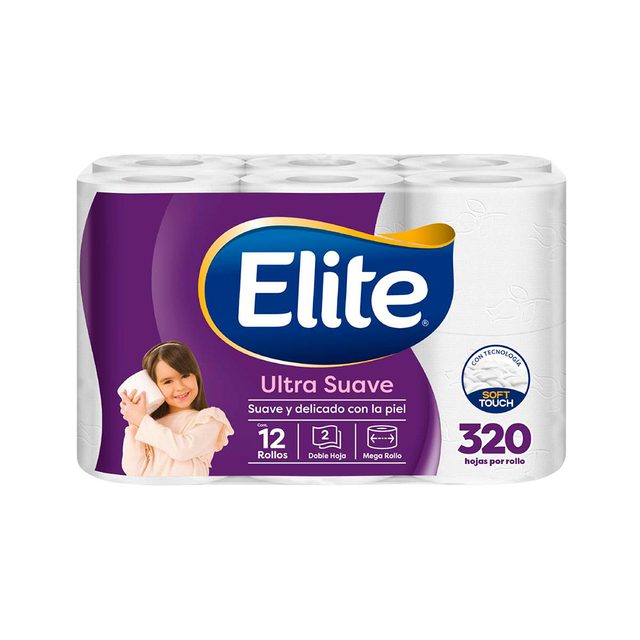 Elite Ultra Soft Toilet Paper (12-Pack)