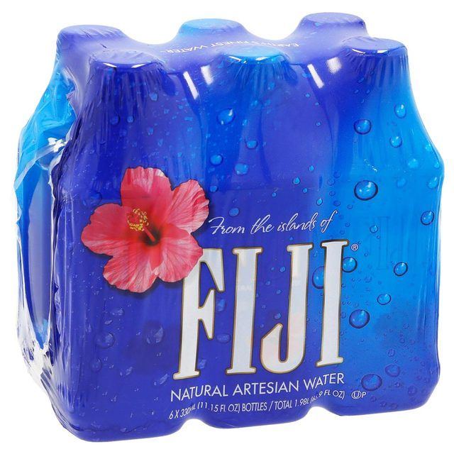 Fiji Natural Artesian Water 6-Pack 330 ml