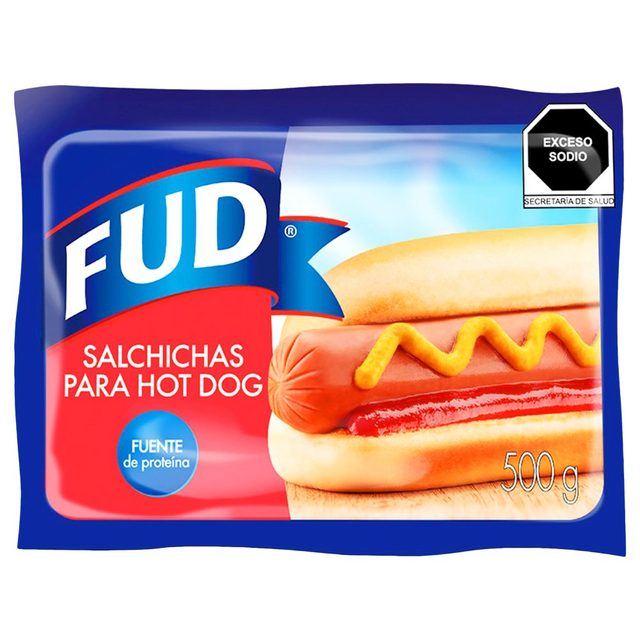 FUD Hot Dog Sausages 500 g