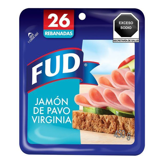 FUD Virginia Turkey Ham 450 g