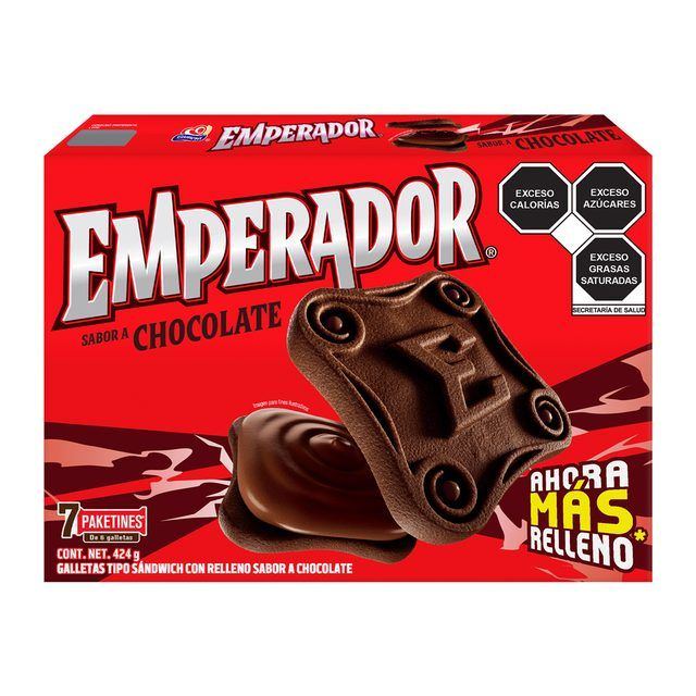 Gamesa Emperador Chocolate Sandwich Cookies 424 g