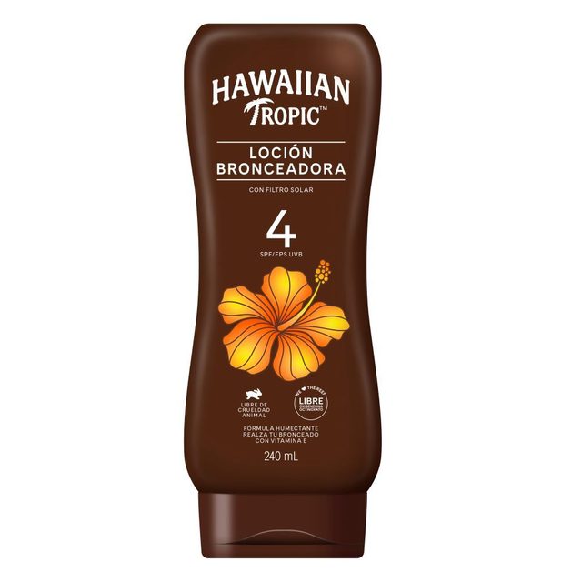 Hawaiian Tropic Tanning Oil SPF 4, 240 ml