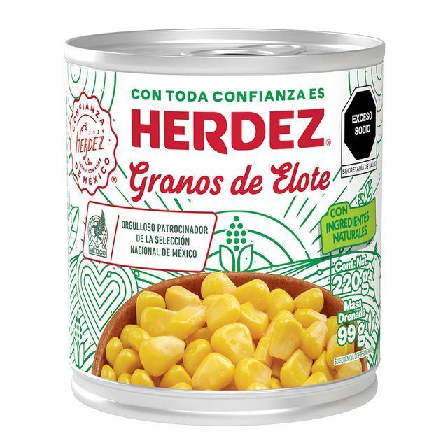 Herdez Sweet Corn Kernels 220 g (Canned)