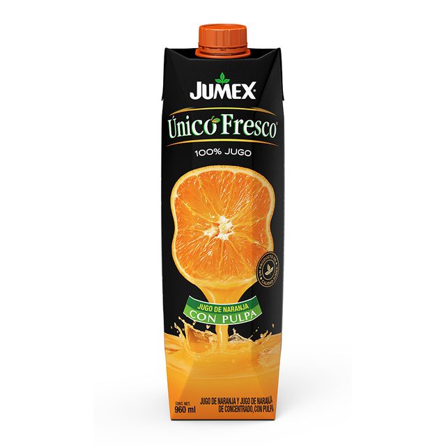 Jumex 100% Orange Juice With Pulp 960 ml