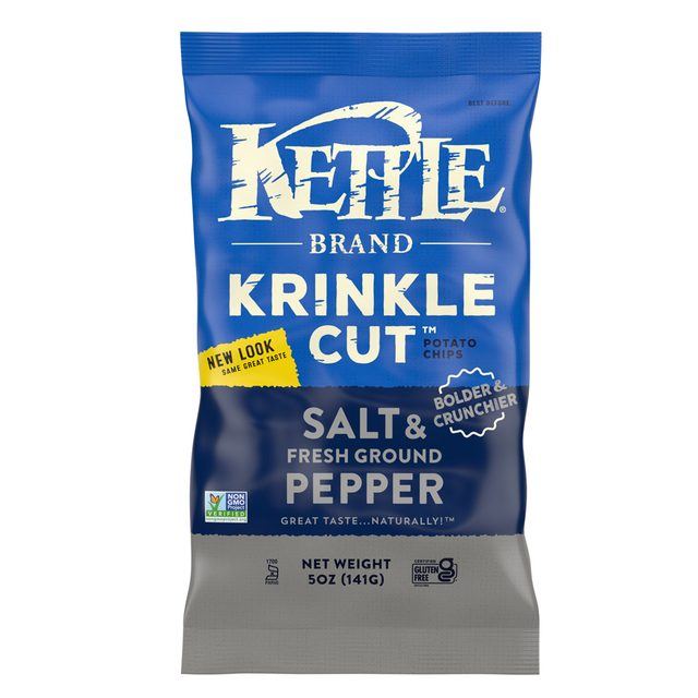 Kettle Chips, Salt & Pepper 142 g