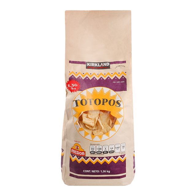 Kirkland Signature Corn Tortilla Chips 1.36 kg