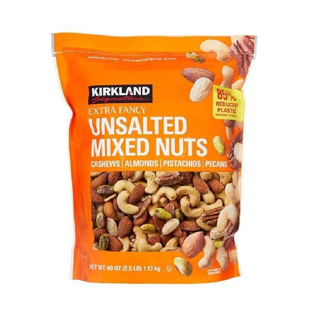 Kirkland Signature Unsalted Mixed Nuts 1.13 kg