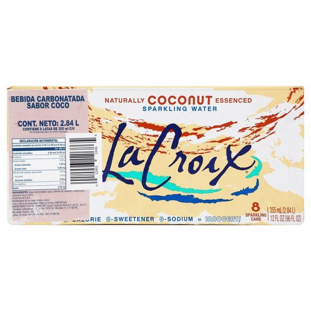 La Croix Coconut 8 Cans 355 ml
