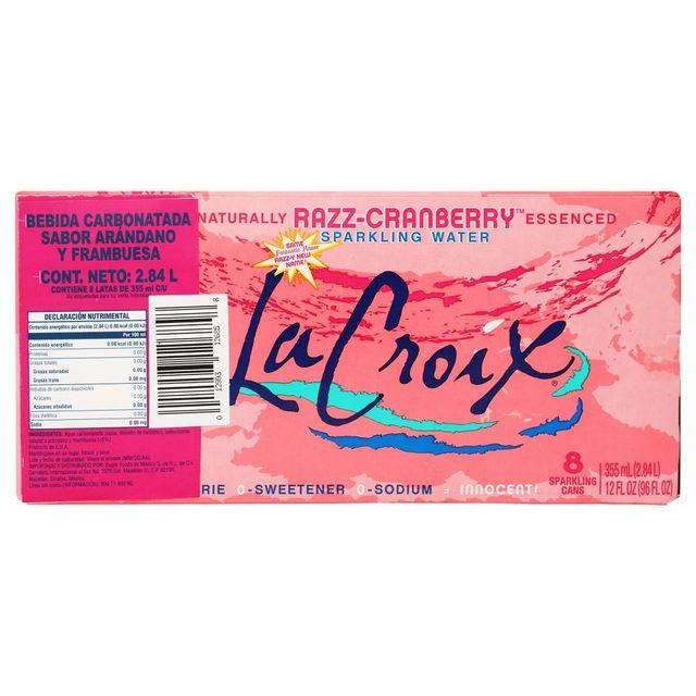 La Croix Cranberry-Raspberry 8 Cans 355 ml