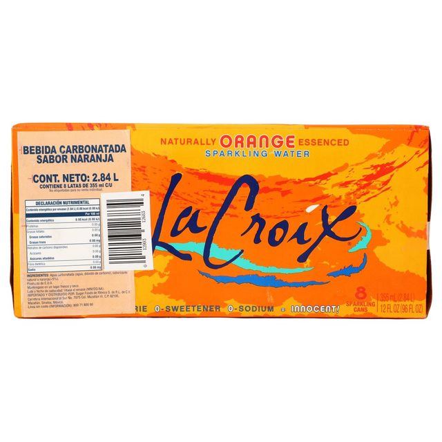 La Croix Orange 8 Cans 355 ml