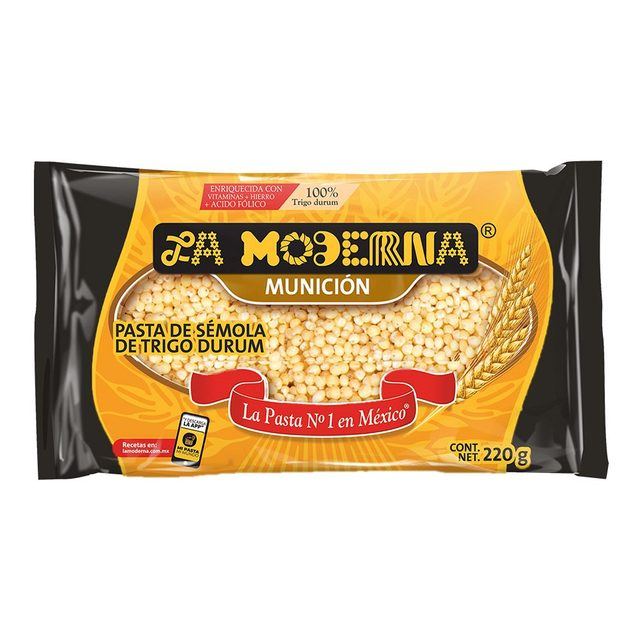La Moderna Municiones Soup Pasta 220 g