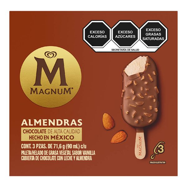 Magnum Almond Ice Cream Bars 3-Pack