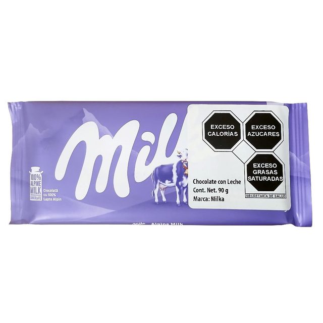Milka Milk Chocolate Bar 90 g