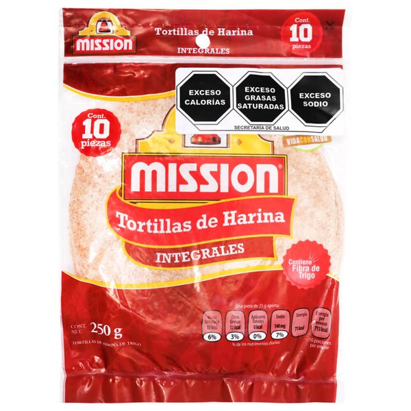 Mission Whole Wheat Flour Tortillas 10-Pack