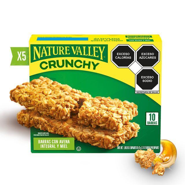 Nature Valley Oats 'n Honey Crunchy Granola Bars 210 g