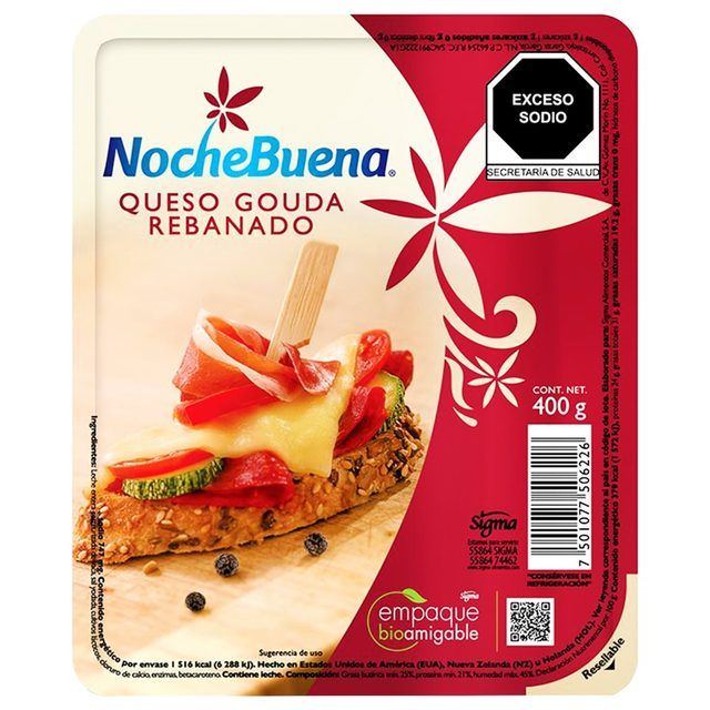 Noche Buena Sliced Gouda Cheese 400 g