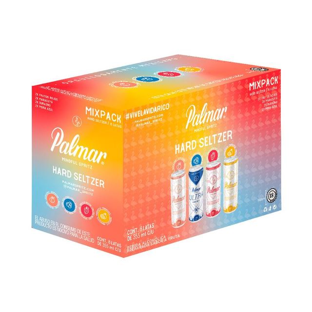 Palmar Hard Seltzer 8-Pack 355 ml