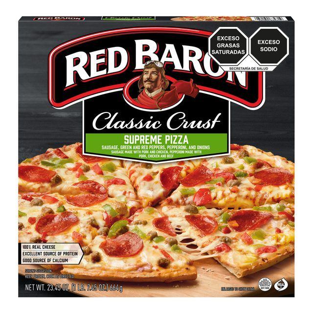 Red Baron Frozen Classic Crust Pizza 664 g