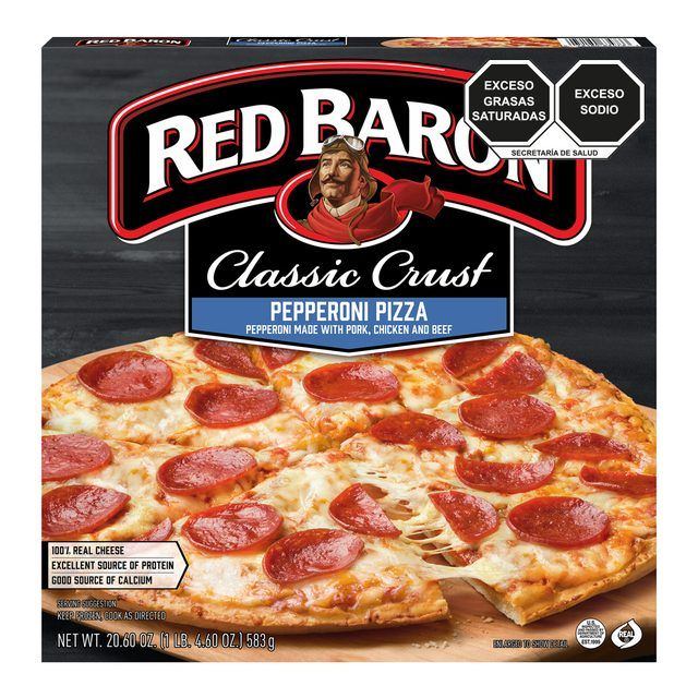 Red Baron Frozen Pepperoni Pizza 566 g