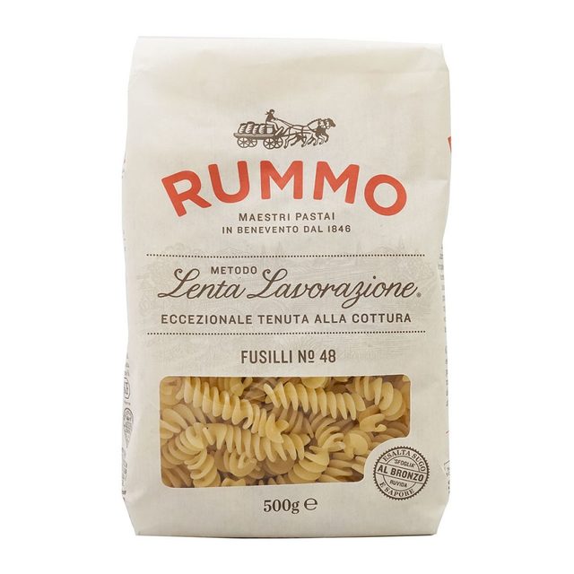 Rummo Slow-Crafted Fusilli Pasta 500 g