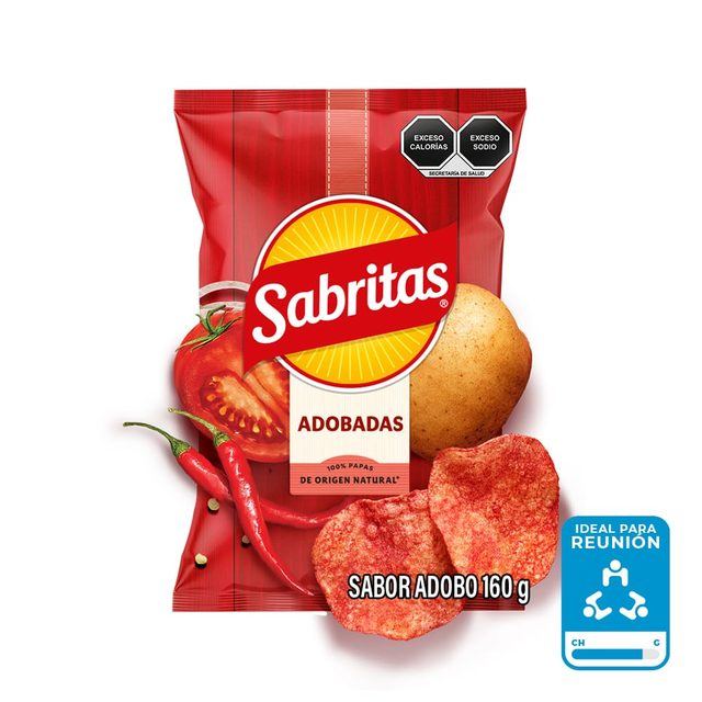 Sabritas Adobadas Potato Chips 160 g