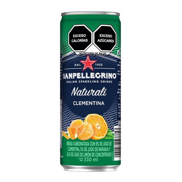 San Pellegrino Sparkling Water, Clementina (Mandarin) 330 ml