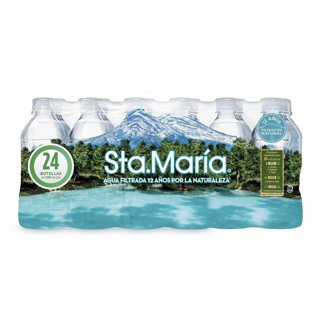 Santa Maria Spring Water 24-Pack 355 ml