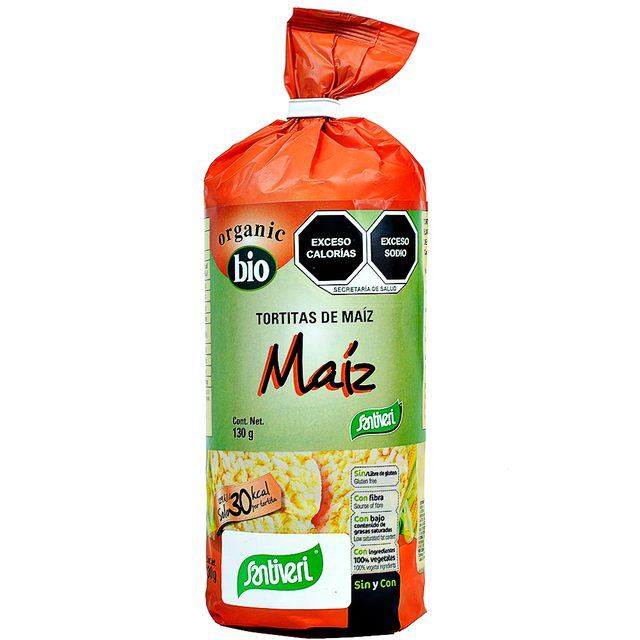 Santiveri Organic Gluten-Free Corn Cakes 130 g