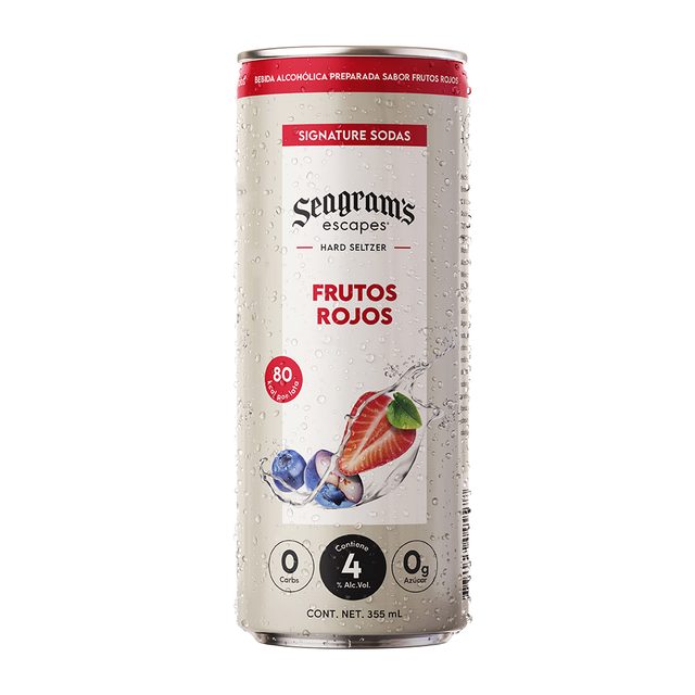 Seagrams Escapes Hard Seltzer Berry 355 ml