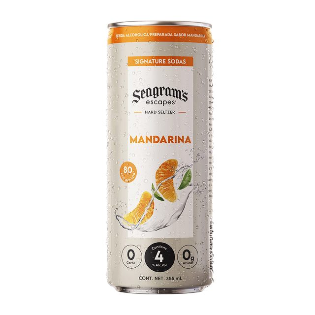 Seagrams Escapes Hard Seltzer Mandarin 355 ml