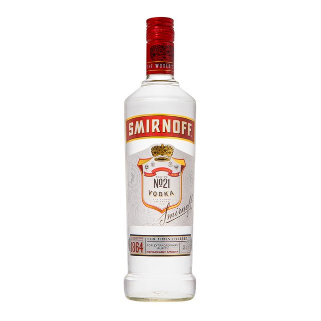 Smirnoff Vodka 750 ml - grocery delivery to your Los Cabos villa